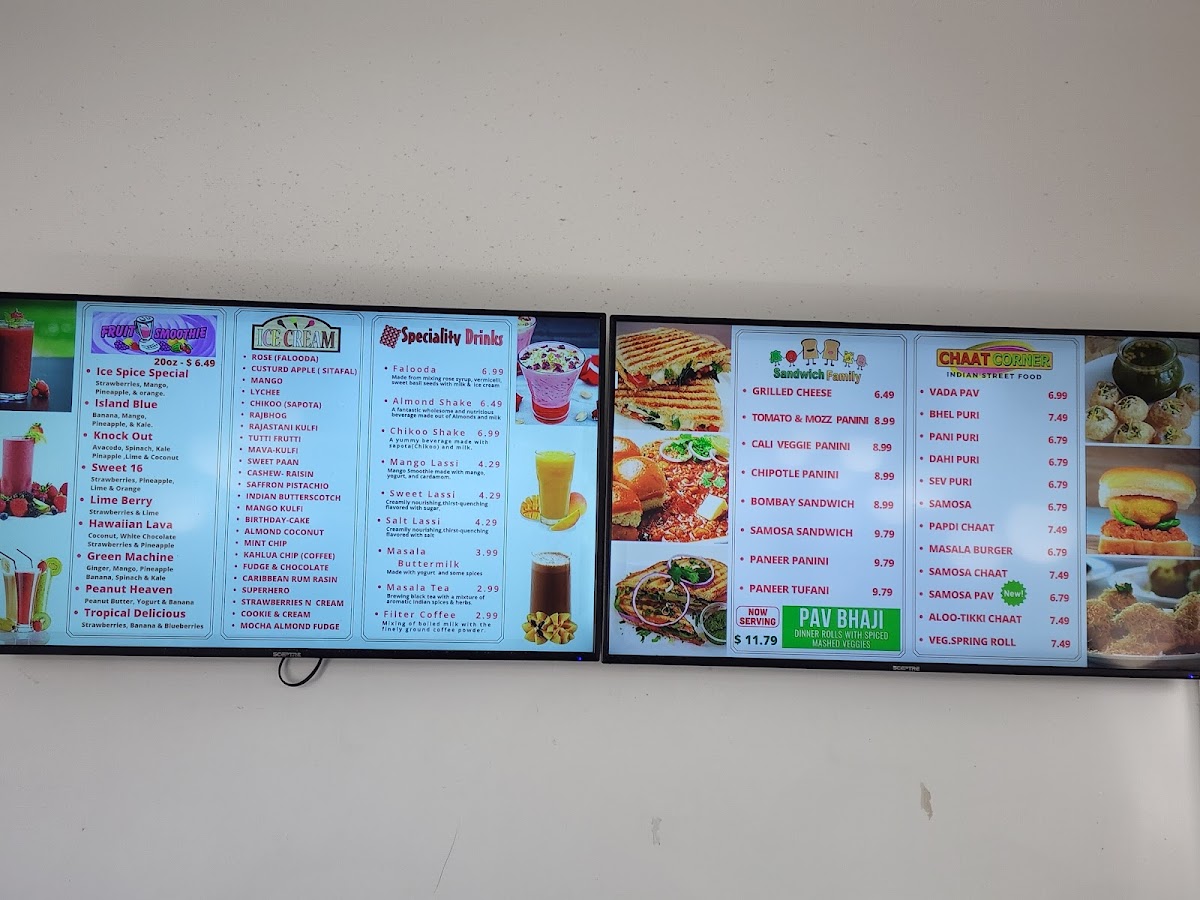 Ice Spice Indian Street Food Café Menu - Image 5